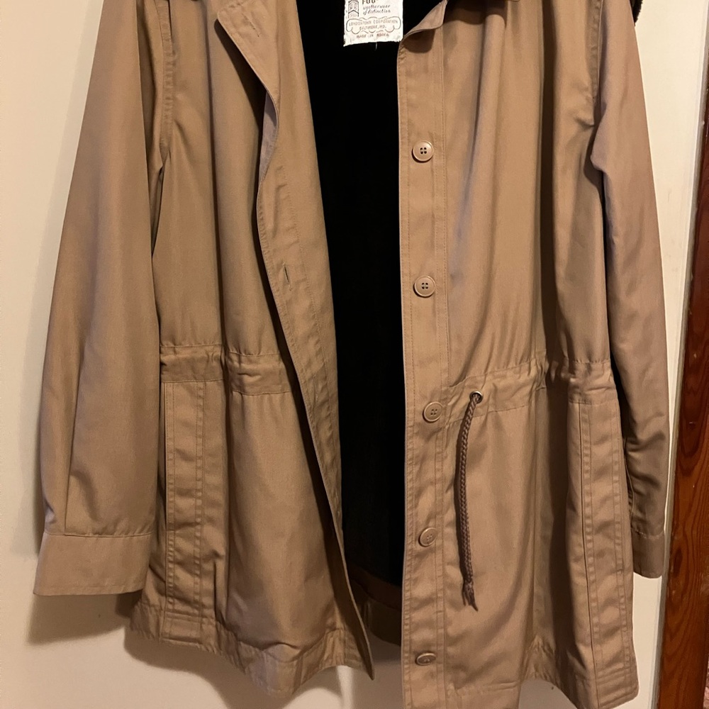 Tan all weather Jacket